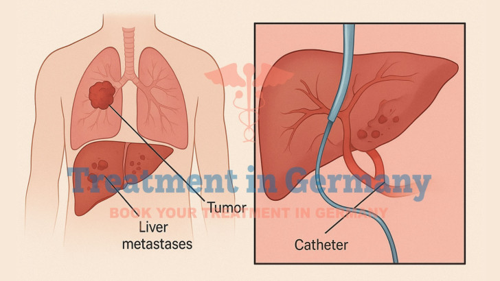 TACE Treatment for Stage 4 Lung Cancer with Liver Metastases in Germany
